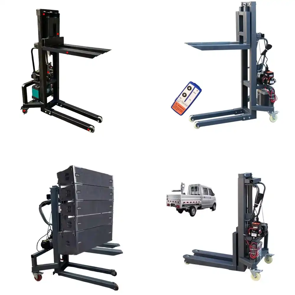 Electric Forklift - Price-Friendly 1.2/1.6m Adjustable Lifting Height Portable