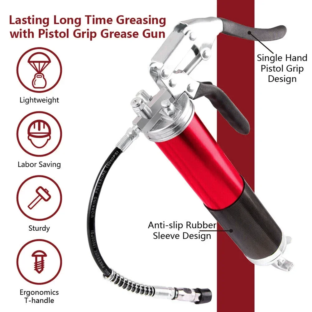 Heavy Equipment Repair - 7000PSI Oil Grease Gun Kit Manual