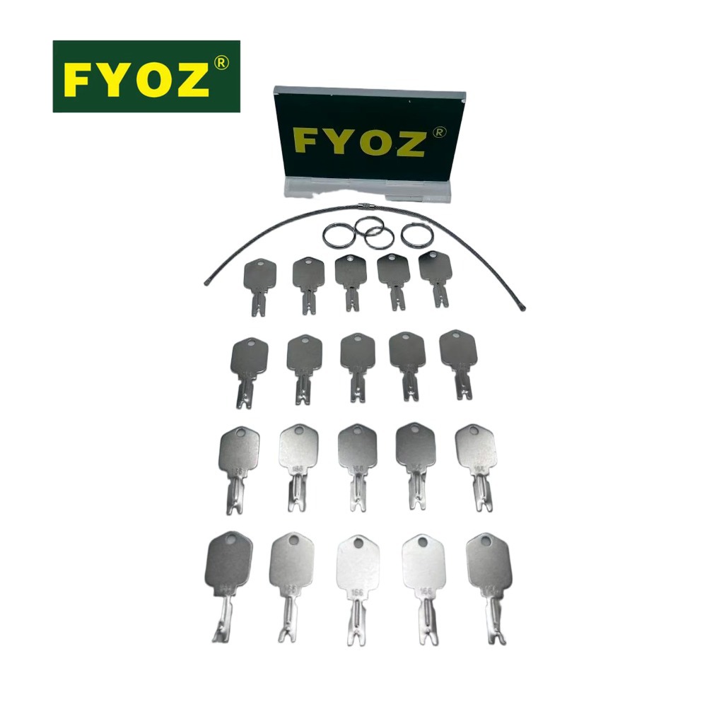 Heavy Equipment Forklift - 20PCS Forklift Key For Clark/Yale/Hyster/Komatsu/Gradall/Gehl/Crown 166