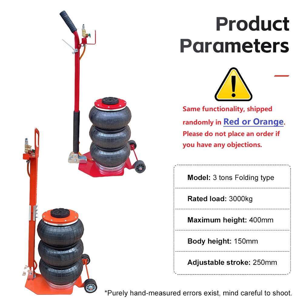 3-Ton Pneumatic Jack Three-lay - Heavy Equipment Repair recension och pris