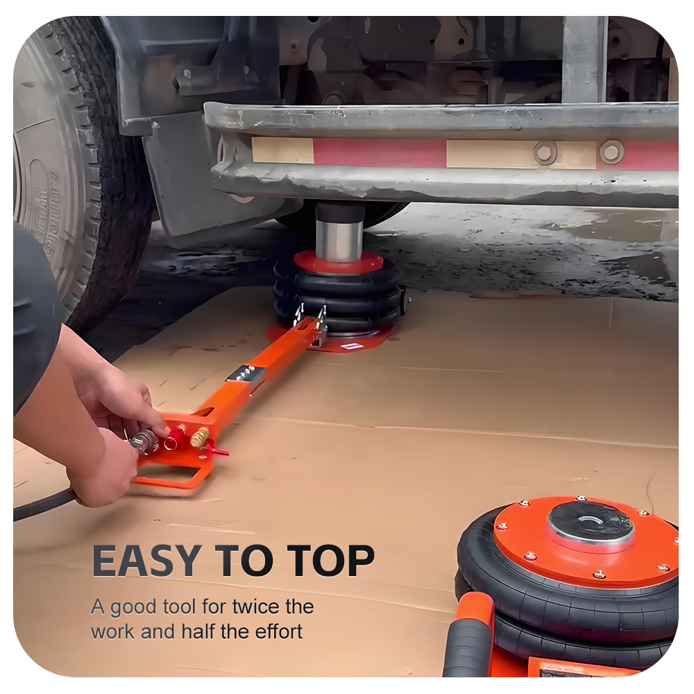 3-Ton Pneumatic Jack Three-lay - Heavy Equipment Repair recension och pris