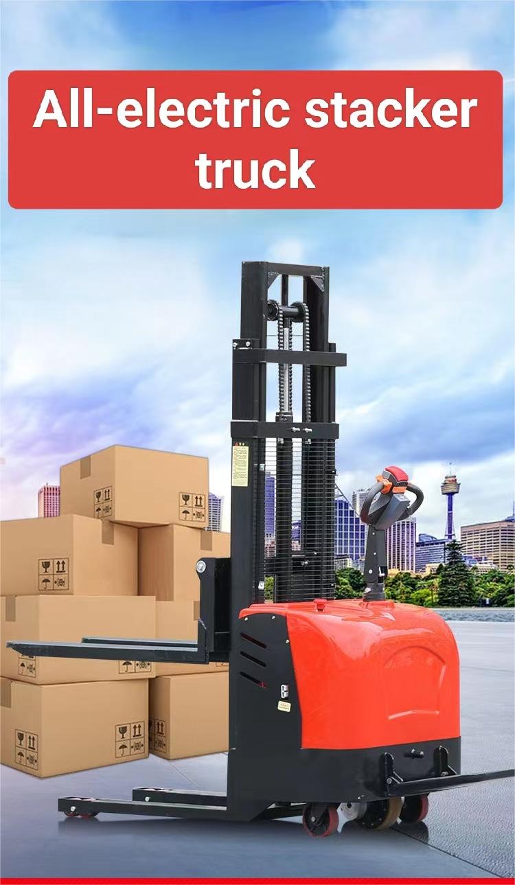 Full Electric Self-Lifting Sta - Electric Forklift recension och pris