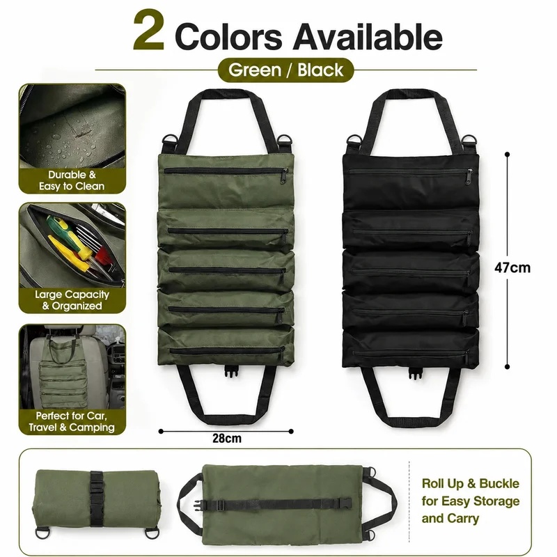 Heavy Duty Roll Up Tool Bag, O - Heavy Equipment Repair recension och pris