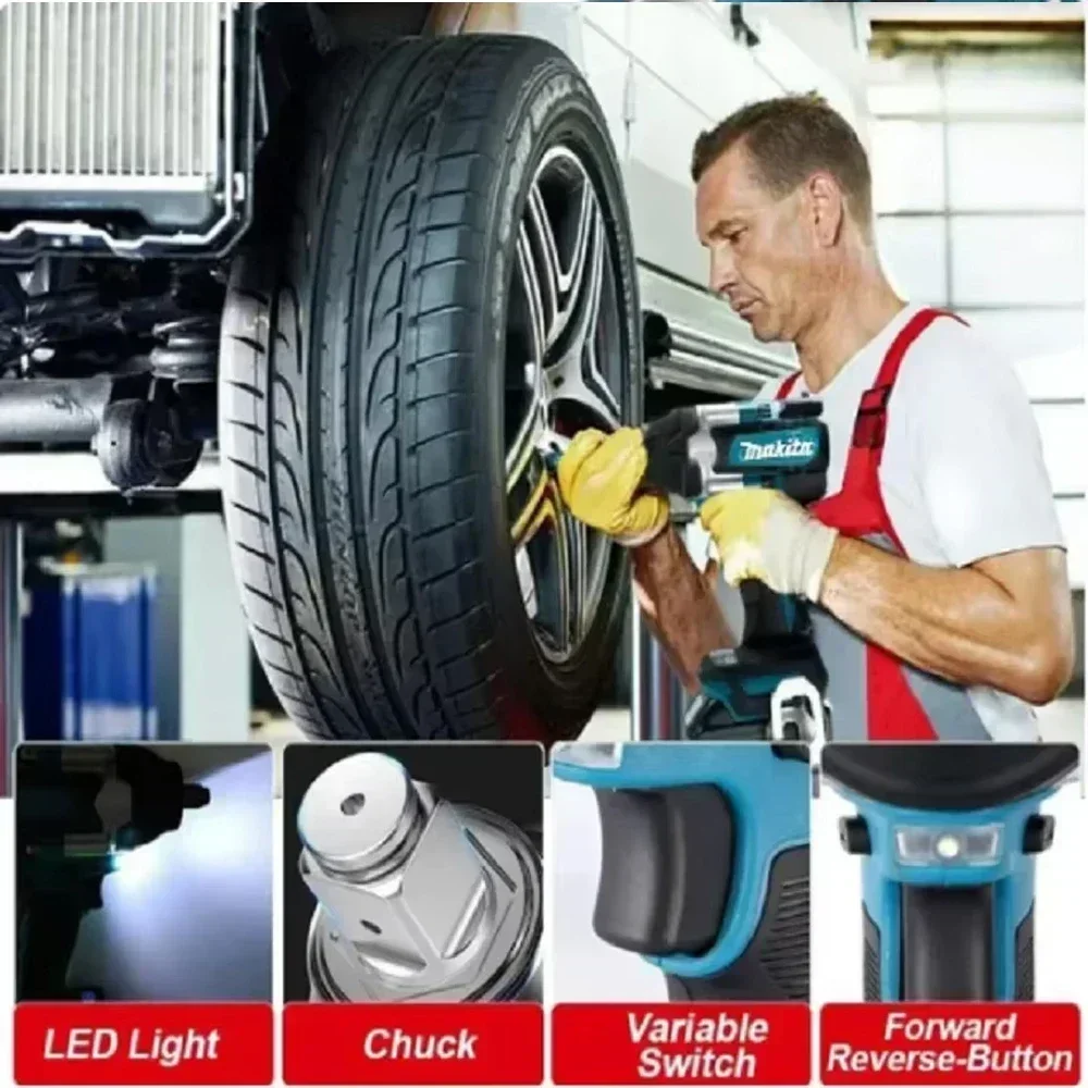 Makita DTW700 18V LXT Brushles - Heavy Equipment Repair recension och pris