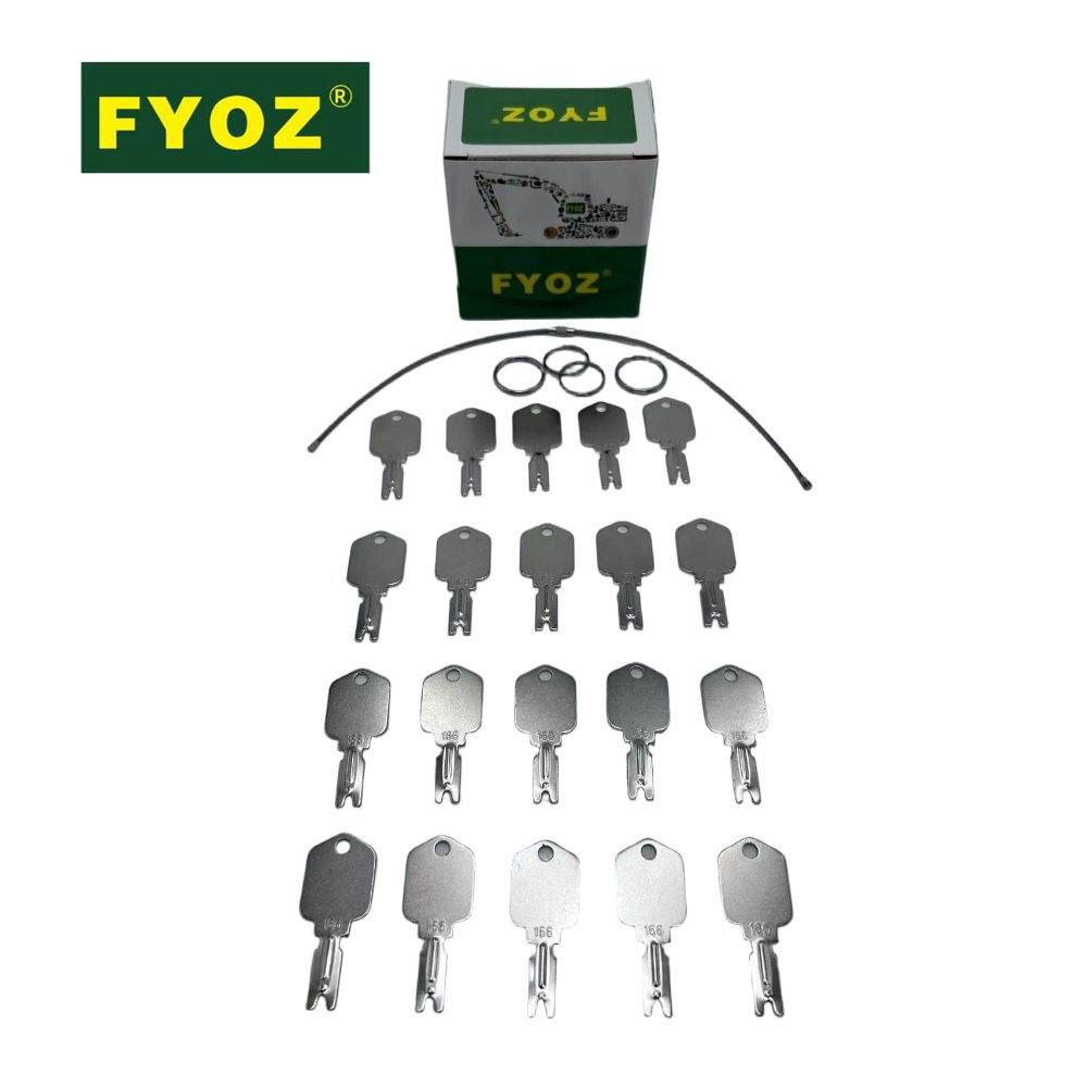 20PCS Forklift Key For Clark/Y - Heavy Equipment Forklift recension och pris
