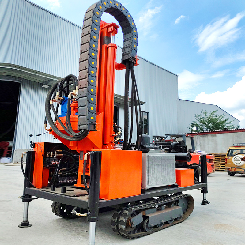 Customized 200m Deep Hole Dril - Heavy Equipment Drilling Rig recension och pris